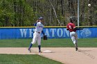 Baseball vs MIT  Wheaton College Baseball vs MIT in the  NEWMAC Championship game. - (Photo by Keith Nordstrom) : Wheaton, baseball, NEWMAC